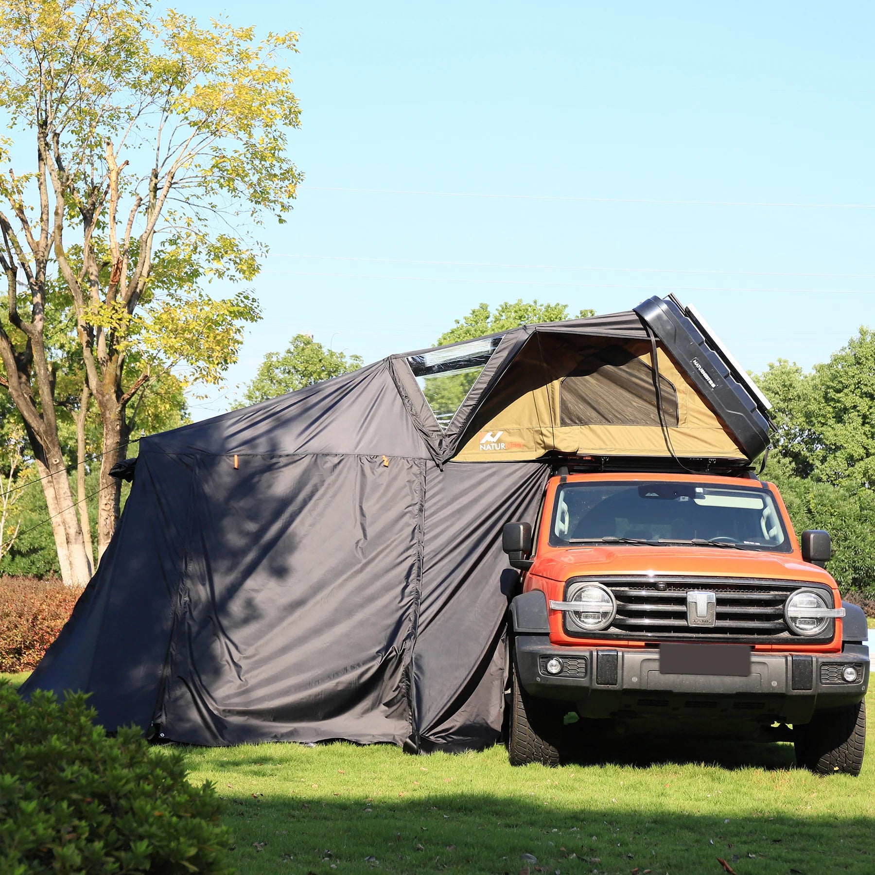 Naturnest Sirius 1 Plus Clamshell Rooftop Tent – Live More Outside