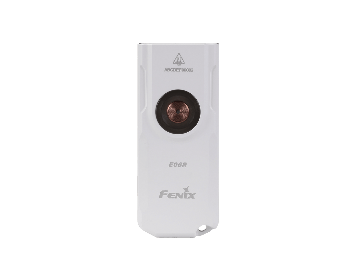 Fenix E06R Keychain Light with White, UV, and Red Laser Lights