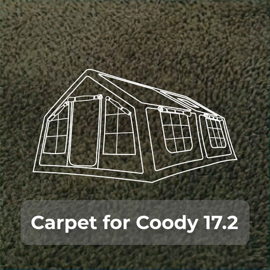 Coody Carpet – Tailored for Coody Familia AirTent 17.2 Forest Green