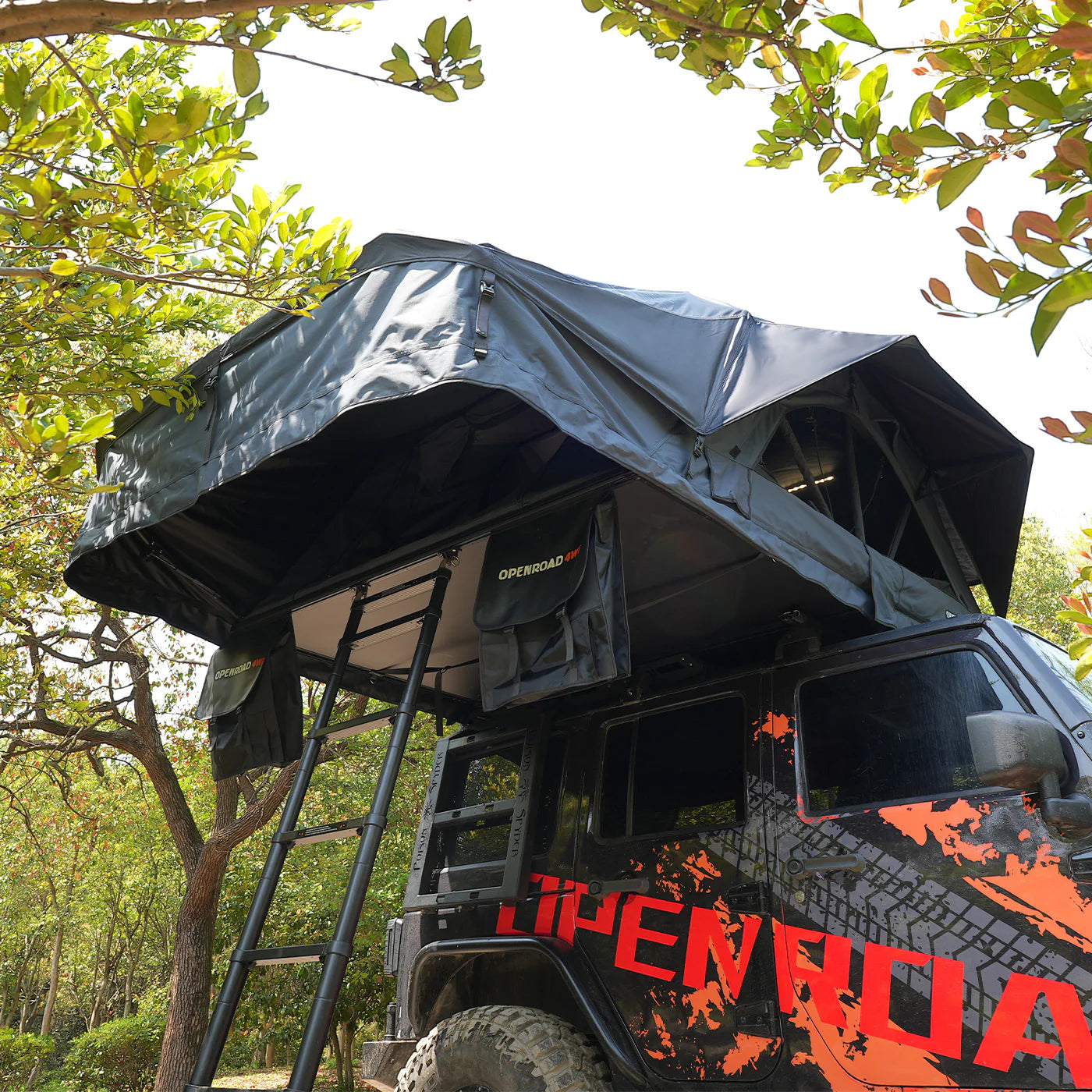 openroad roof top tent Openroad4wd Family 4-Person Quick-Open Roof Tent – Live More Outside