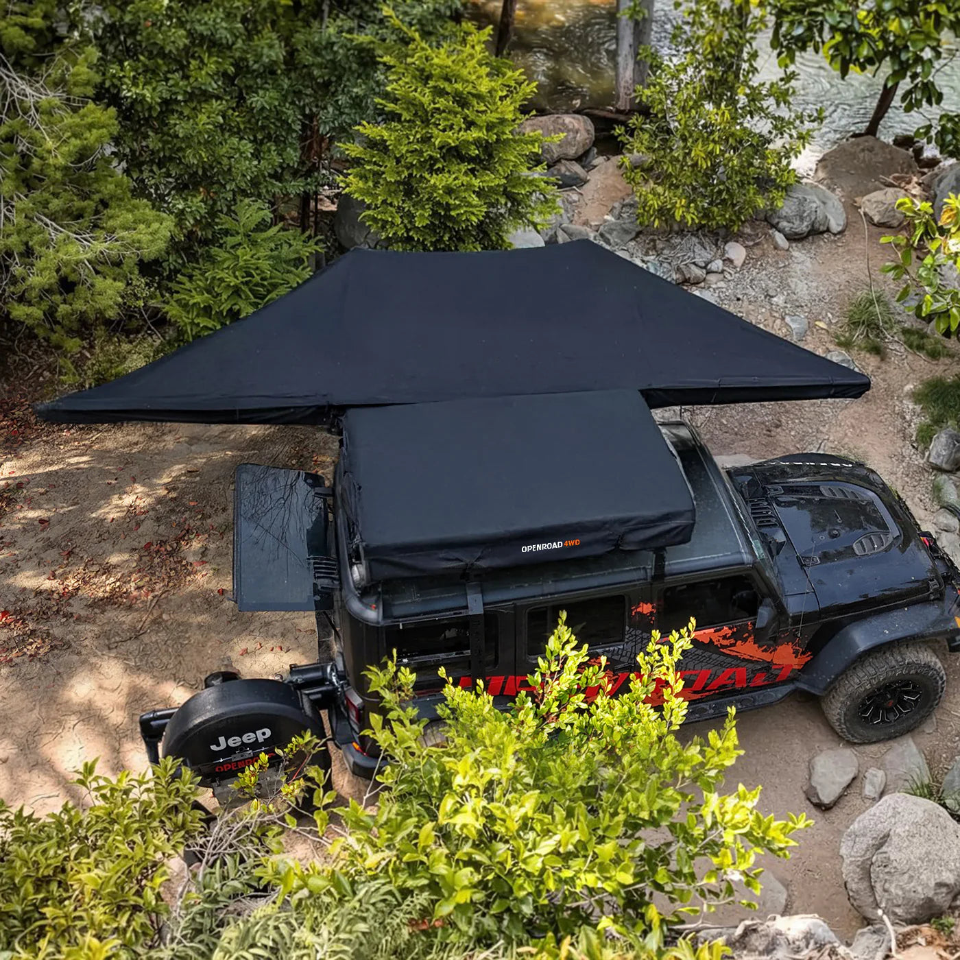 Openroad4wd Family 4-Person Quick-Open Roof Tent – Live More Outside