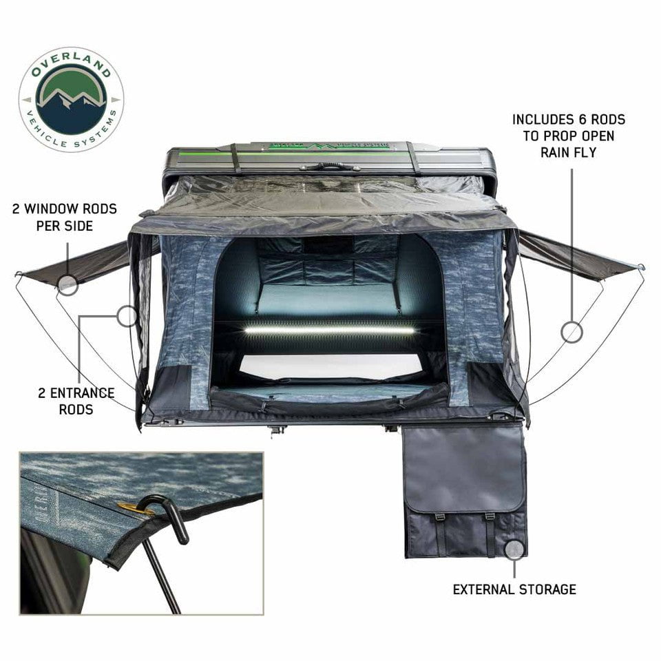 Overland Vehicle Systems 2 Person XD Everest | Hard Shell Rooftop Tent | Overland Vehicle Systems