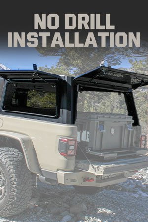 Overland Vehicle Systems Camper Shell Expedition | Truck Cap | Overland Vehicle Systems
