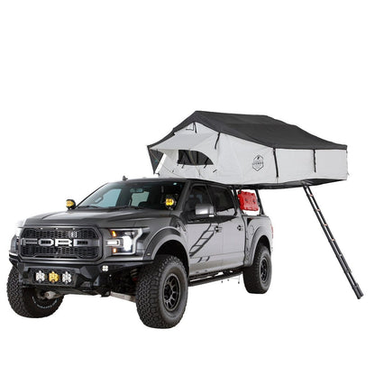 Overland Vehicle Systems N3E / Arctic / Black / Without Annex Overland Vehicle Systems Nomadic Extended Roof Top Tent