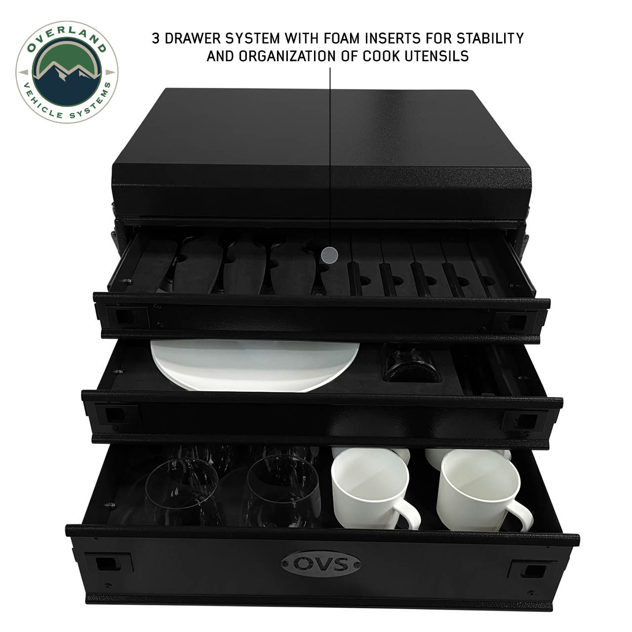 Overland Vehicle Systems Overland Vehicle Systems CP Duty 39 Piece Glamping Kitchen System