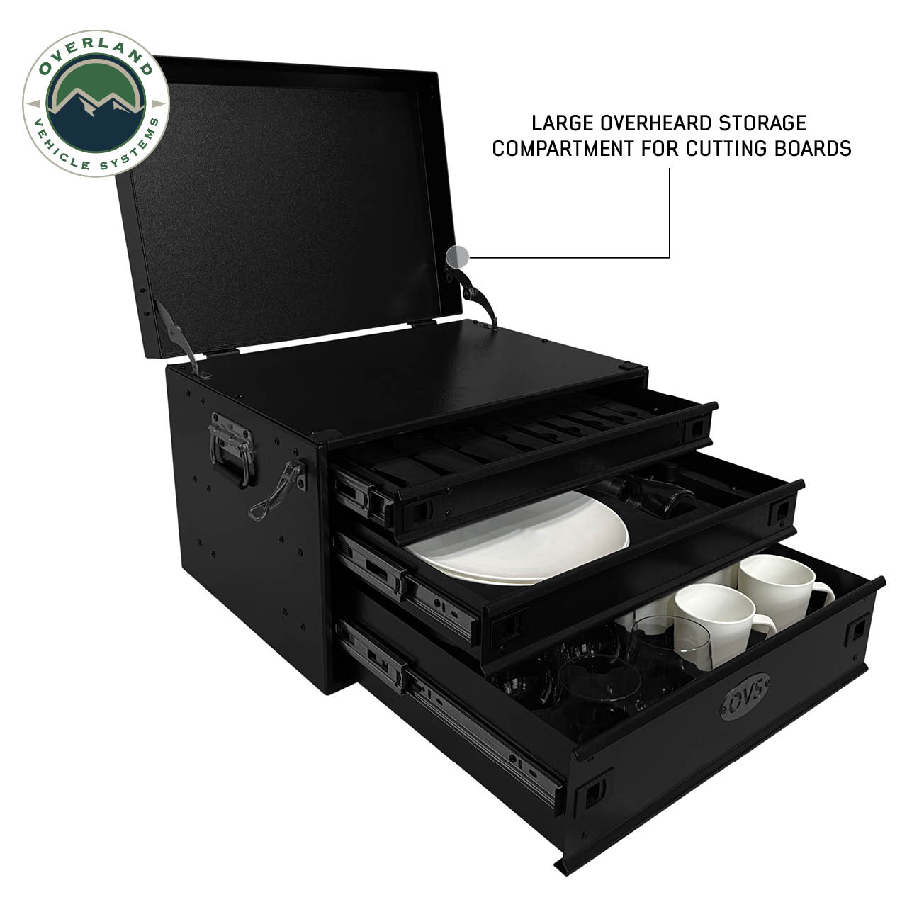 Overland Vehicle Systems Overland Vehicle Systems CP Duty 39 Piece Glamping Kitchen System