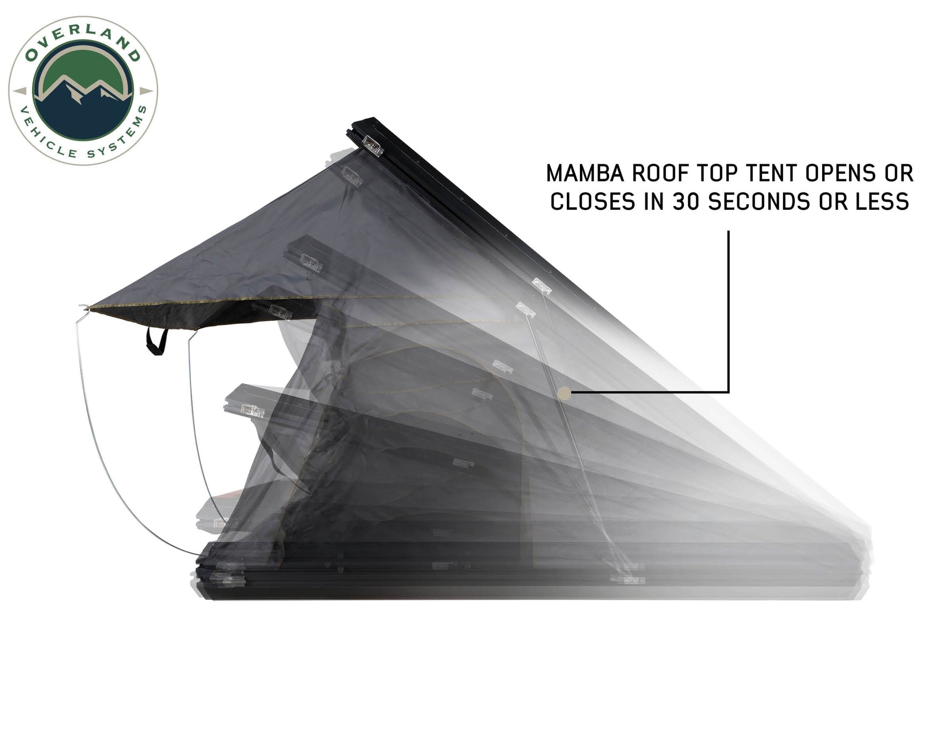 Overland Vehicle Systems Overland Vehicle Systems Mamba 3 Roof Top Tent