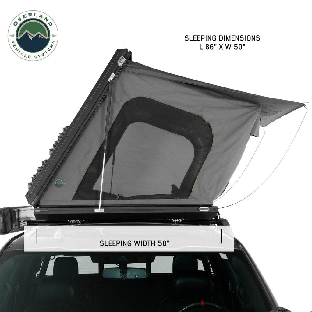 Overland Vehicle Systems Overland Vehicle Systems Sidewinder Aluminum Side Opening 2-3 Person Roof Top Tent