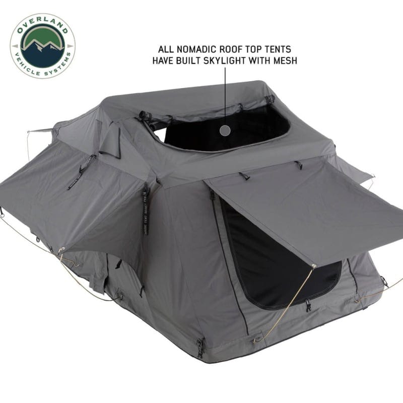 Overland Vehicle Systems (OVS) Soft Shell Roof Top Tent Overland Vehicle Systems Nomadic Standard Roof Top Tent