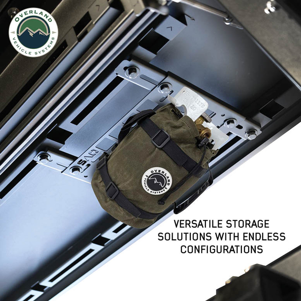 Overland Vehicle Systems Molle Panels for Expedition Truck Cap Side/Door/Bulkhead