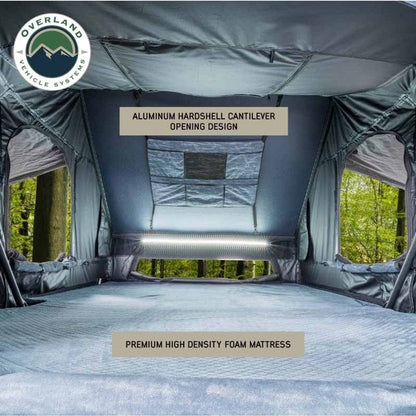 Overland Vehicle Systems XD Everest Cantilever Aluminum Roof Top Tent from Overland Vehicle Systems