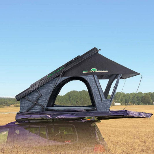 Overland Vehicle Systems XD Lohtse Clamshell Aluminum Hard Shell Roof Top Tent from Overland Vehicle Systems