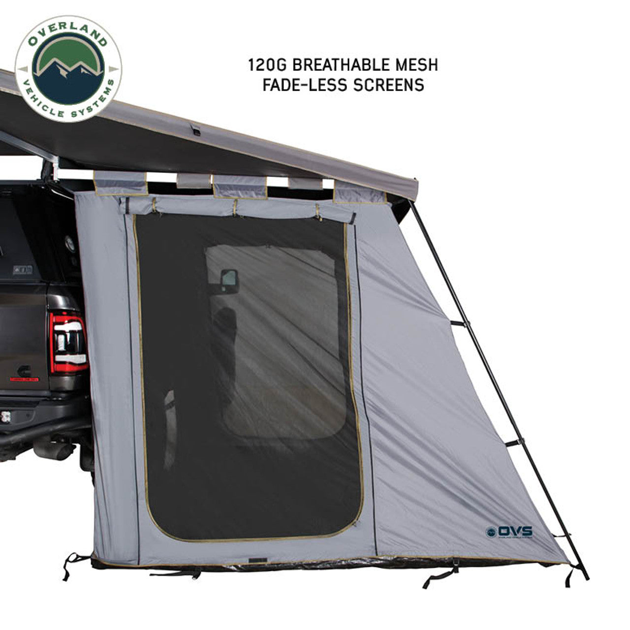 Overland Vehicle Systems HD Nomadic 270/180 Awning Annex Room With Floor