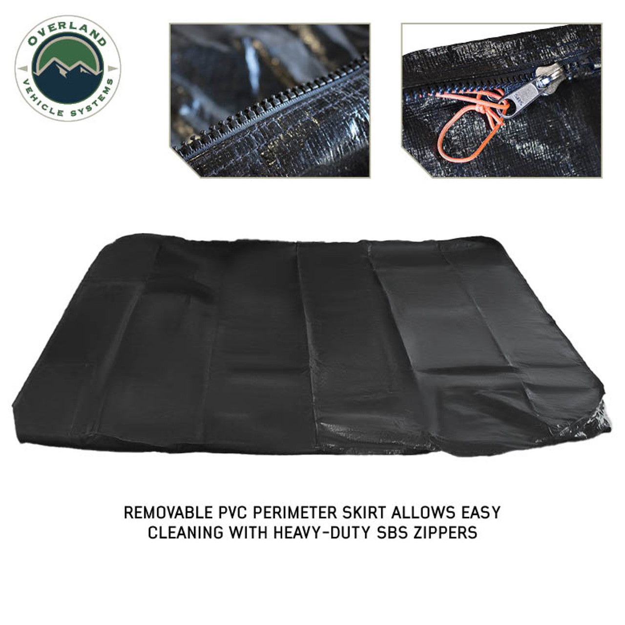 Overland Vehicle Systems HD Nomadic 270/180 Awning Annex Room With Floor