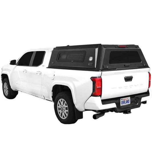 Expedition Pro+ Truck Cap W/ Full Windows, Wing Doors, and 3rd Brake Light