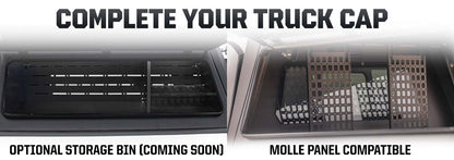 Expedition Pro+ Truck Cap W/ Full Windows, Wing Doors, and 3rd Brake Light