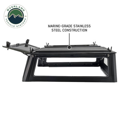 Expedition Pro+ Truck Cap W/ Full Windows, Wing Doors, and 3rd Brake Light