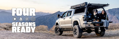 Expedition Pro+ Truck Cap W/ Full Windows, Wing Doors, and 3rd Brake Light