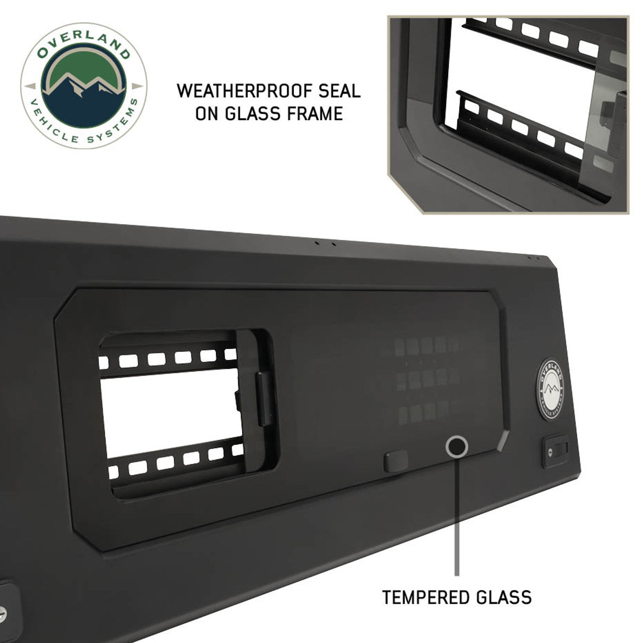 Expedition Pro+ Truck Cap W/ Full Windows, Wing Doors, and 3rd Brake Light