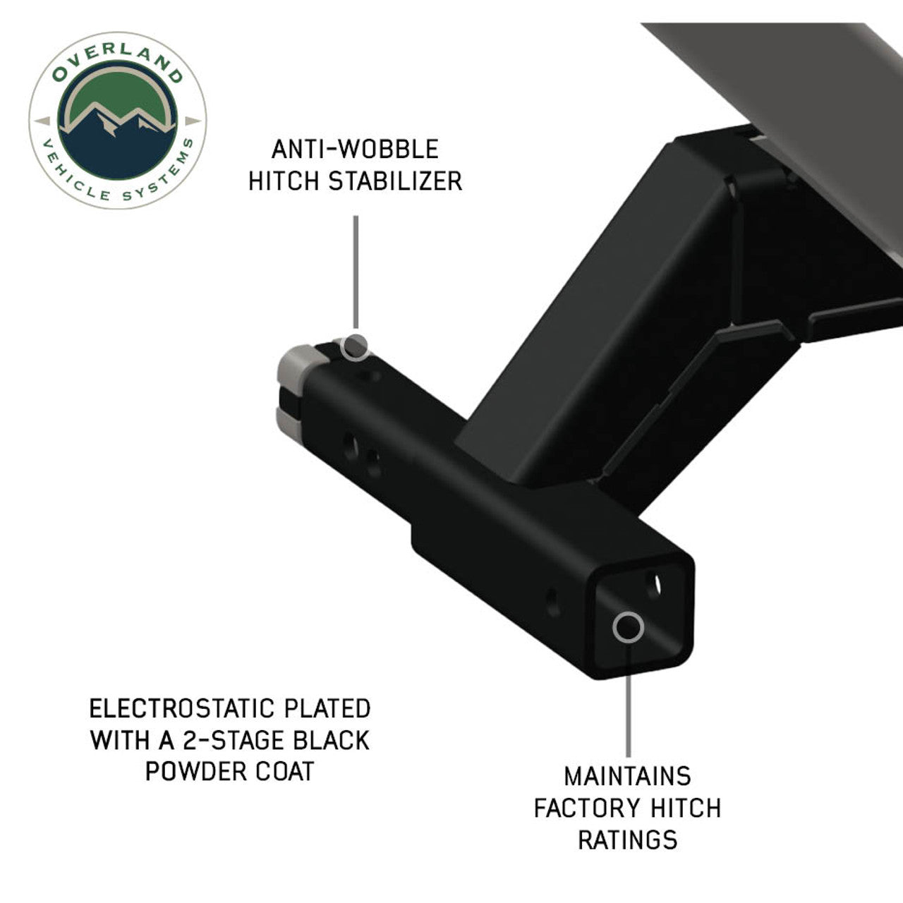 Pivot Off-Road Hitch Tire Carrier