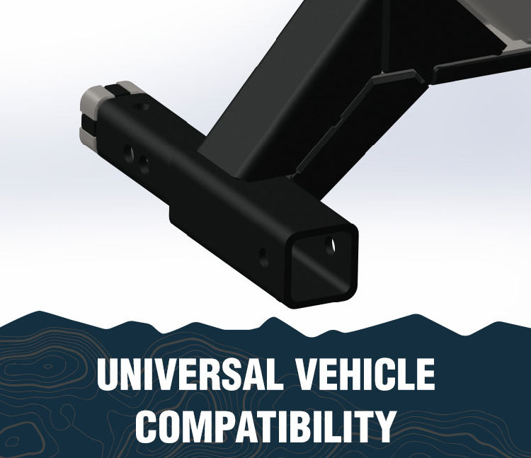 Pivot Off-Road Hitch Tire Carrier