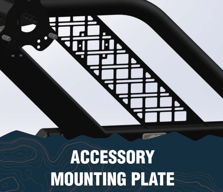 Pivot Off-Road Hitch Tire Carrier