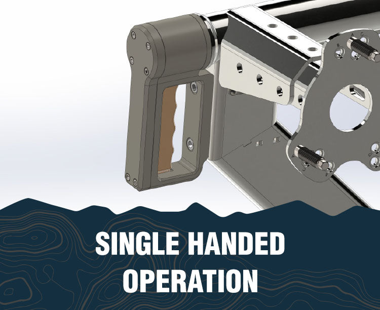 Pivot Off-Road Hitch Tire Carrier