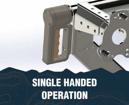 Pivot Off-Road Hitch Tire Carrier