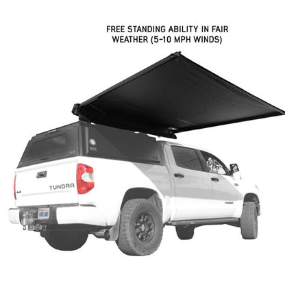 XD Nomadic Self-Deploying 90 Degree Awning with Lights and Black Out Fabric
