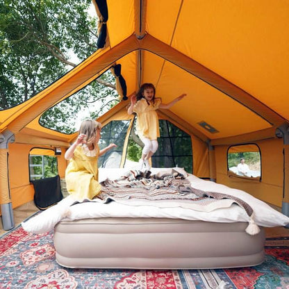 RBM Outdoors Panda Large - Inflatable tent for 2-6 person (Sunny Beige)