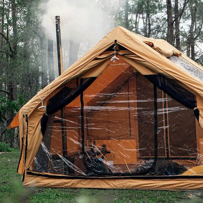 RBM Inflatable tent  Panda Medium Sunny Beige for 1-4 person