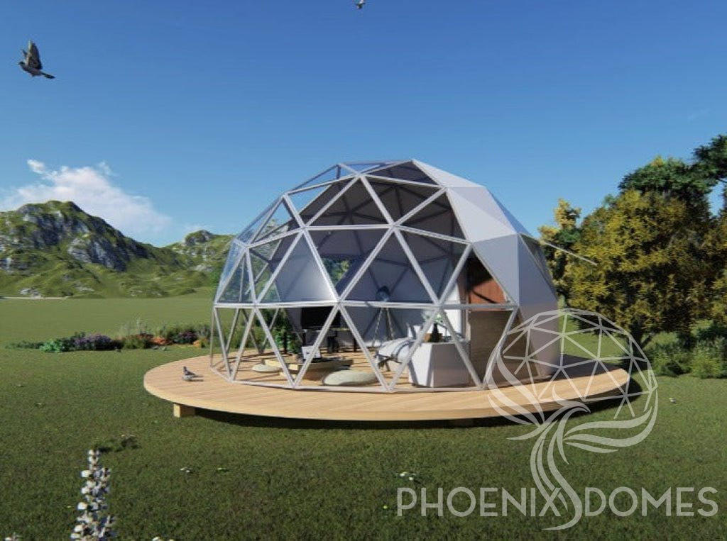Phoenix Domes Glass/Hard Panel Dome | Geodesic Dome | Phoenix Domes