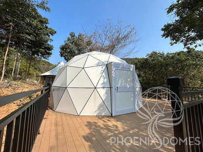 Phoenix Domes Glass/Hard Panel Dome | Geodesic Dome | Phoenix Domes