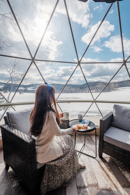 Stargazer Dome | Geodesic Dome | Luna Glamping