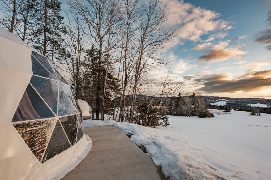 Stargazer Dome | Geodesic Dome | Luna Glamping