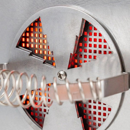 Small Wood Stove With Fire-Resistant Glass "Caminus S"