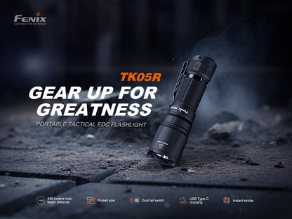 Fenix TK05R Compact Tactical EDC Flashlight