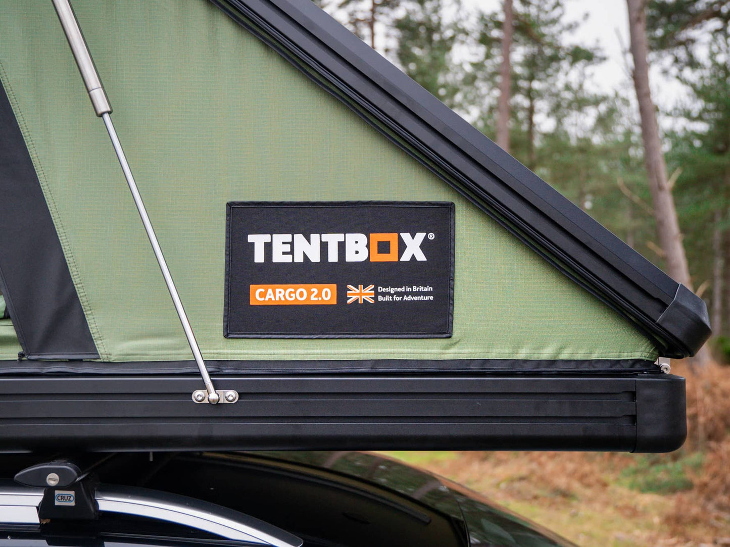 TentBox Cargo 2.0 | Hard Shell Rooftop Tent | TentBox