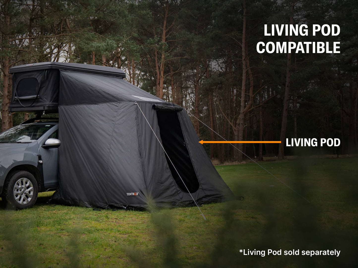 TentBox Classic 2.0 | Hard Shell Rooftop Tent | TentBox