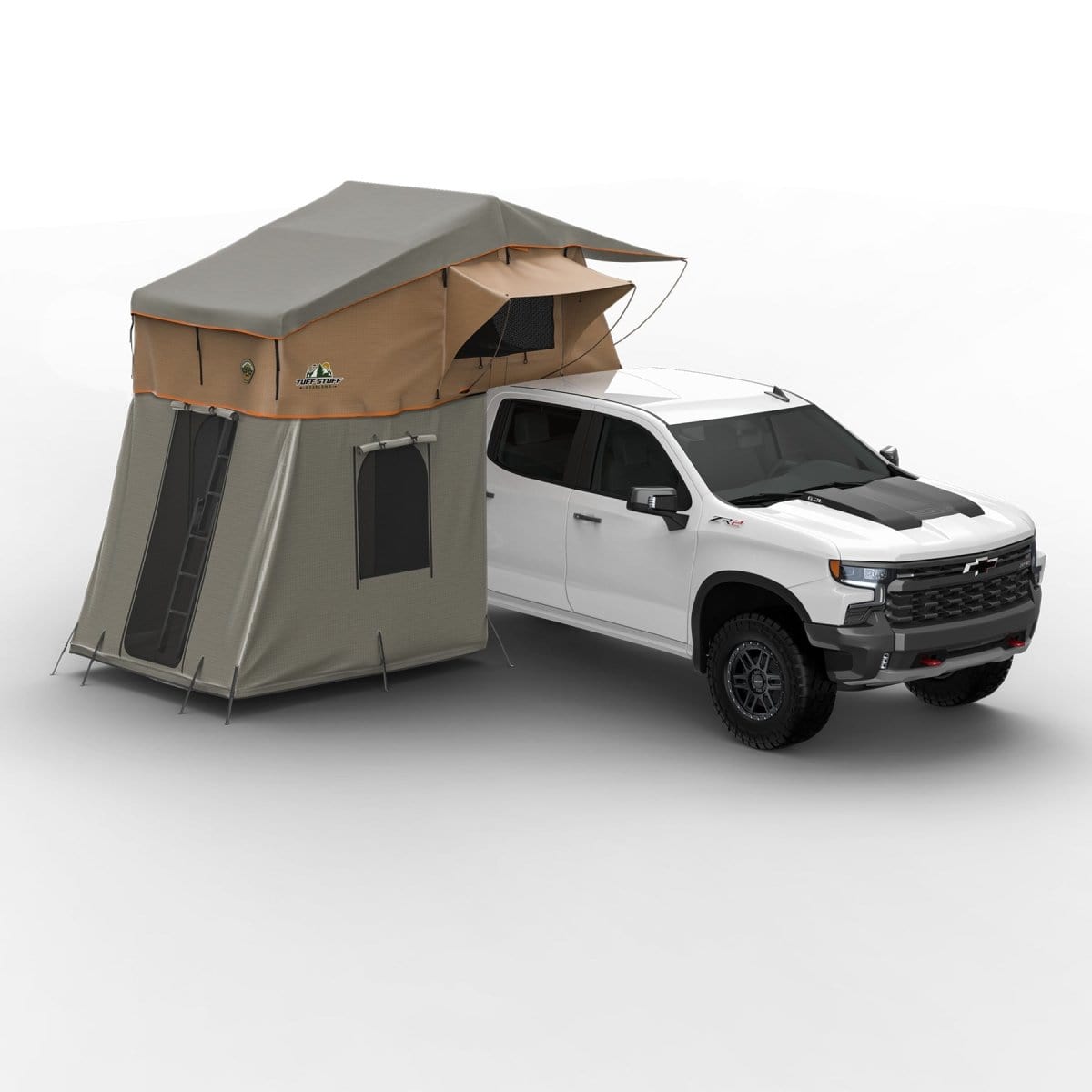 Tuff Stuff Overland Roof Top Tent With Annex Delta Rooftop Tent from Tuff Stuff Overland