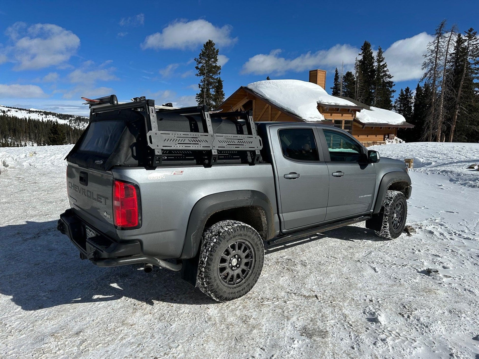 upTOP Overland Overland Bed Rack Chevy Colorado or GMC Canyon upTOP Overland | TRUSS Soft Top Compatible Bed Rack