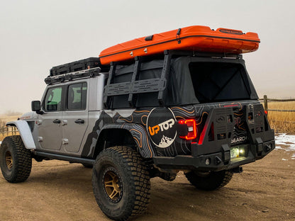 upTOP Overland Overland Bed Rack Jeep Gladiator upTOP Overland | TRUSS Soft Top Compatible Bed Rack