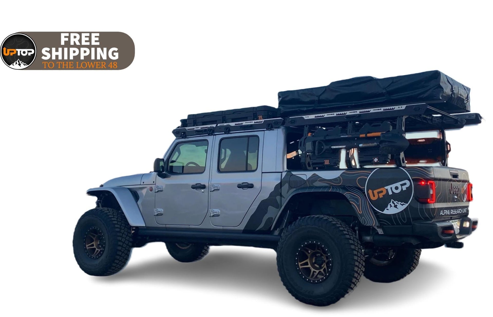 gladiator roof tent Jeep Gladiator Bed Rack - TRUSS Series