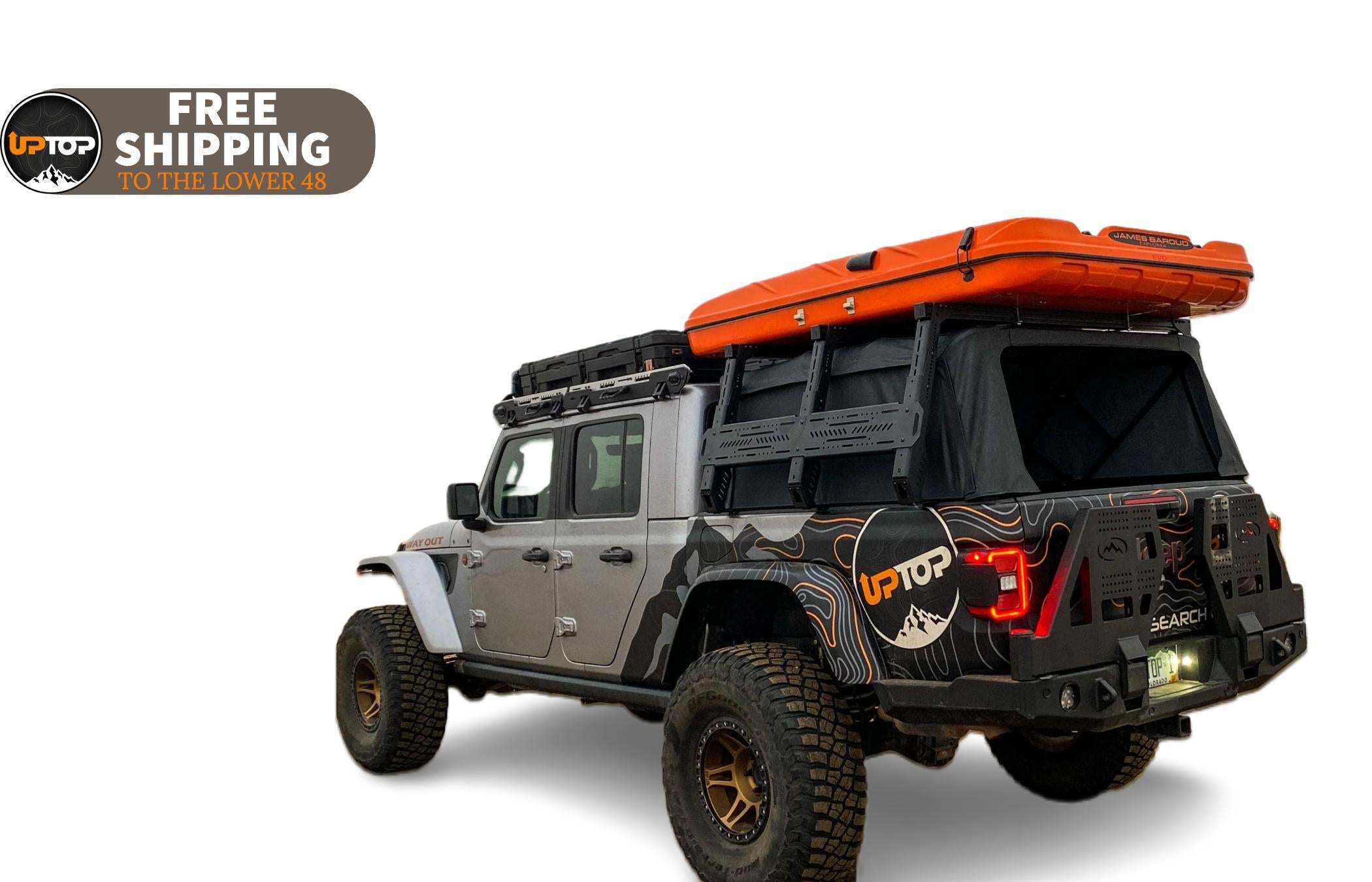 SOFT TOP COMPATIBLE Truck Bed Rack - TRUSS | upTOP Overland – Live More ...