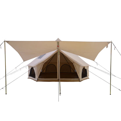 White Duck Outdoors Canvas Tent Accessories Awning for for White Duck Outdoors Regatta and Avalon Canvas Bell Tents