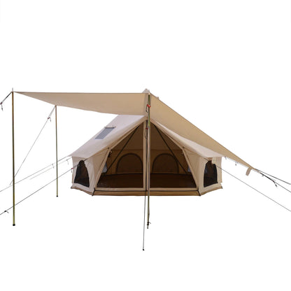 White Duck Outdoors Canvas Tent Accessories Awning for for White Duck Outdoors Regatta and Avalon Canvas Bell Tents