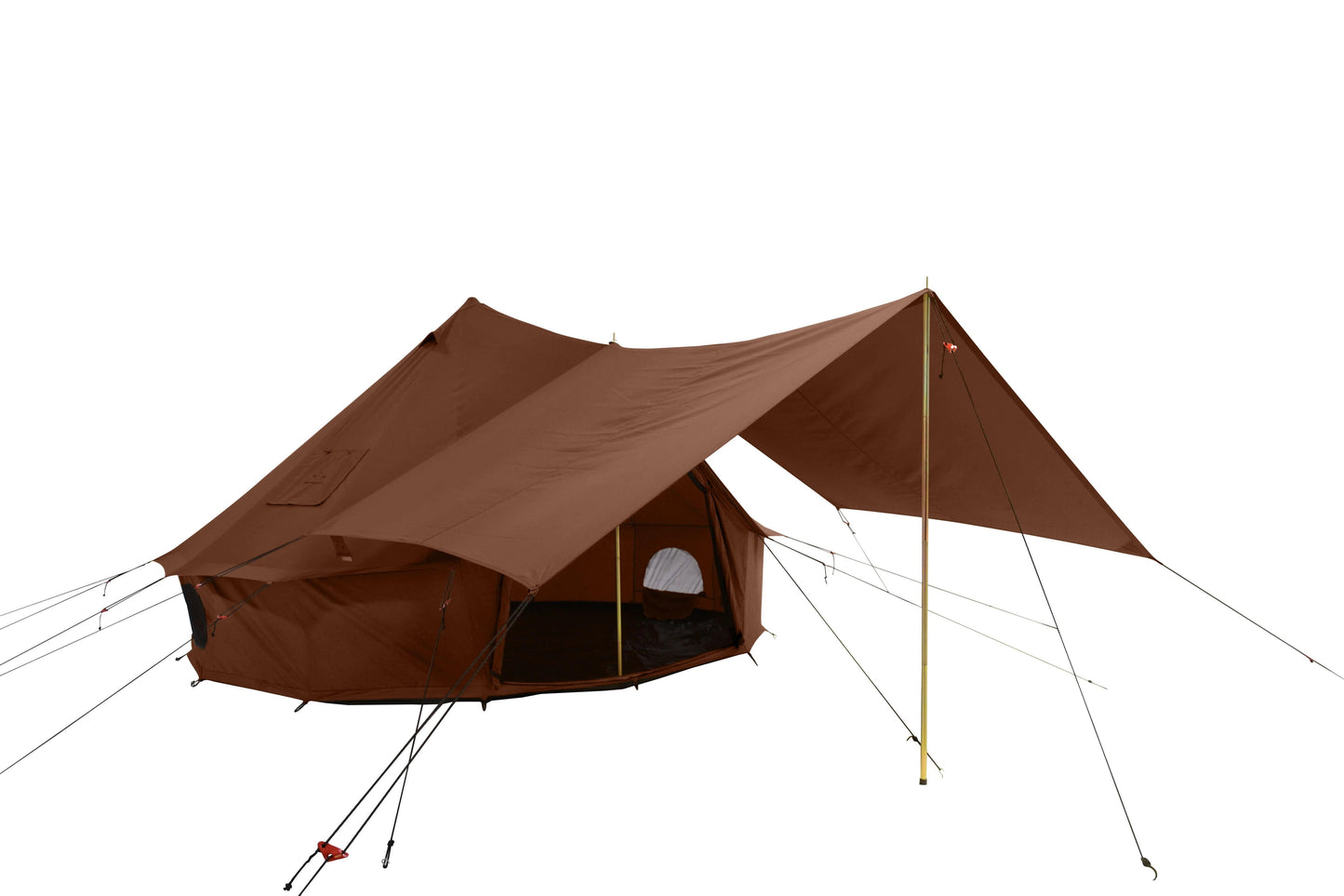 White Duck Outdoors Canvas Tent Accessories Desert Red Awning for for White Duck Outdoors Regatta and Avalon Canvas Bell Tents
