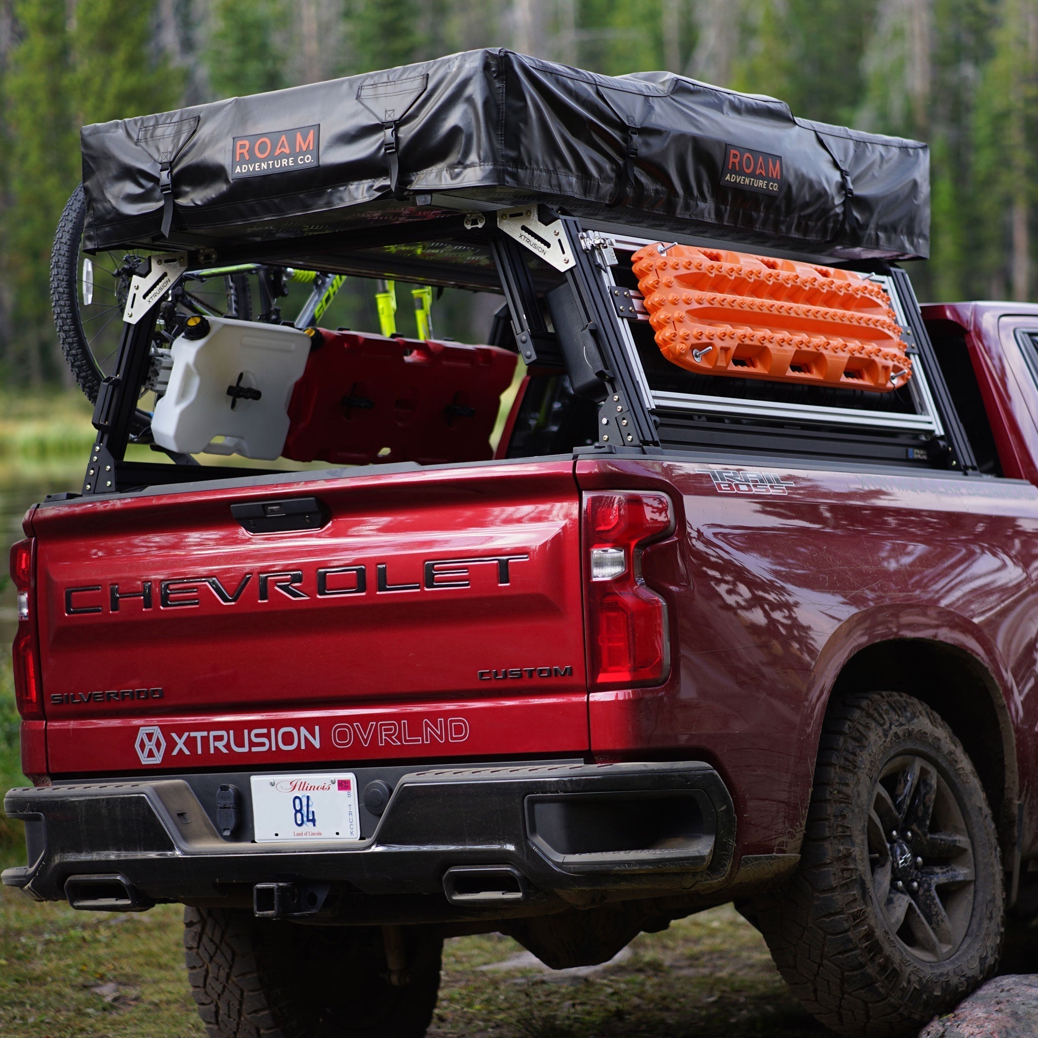 XTR1 Bed Rack for Retrax XR Cover - GM Silverado & Sierra 2500HD / 350 ...