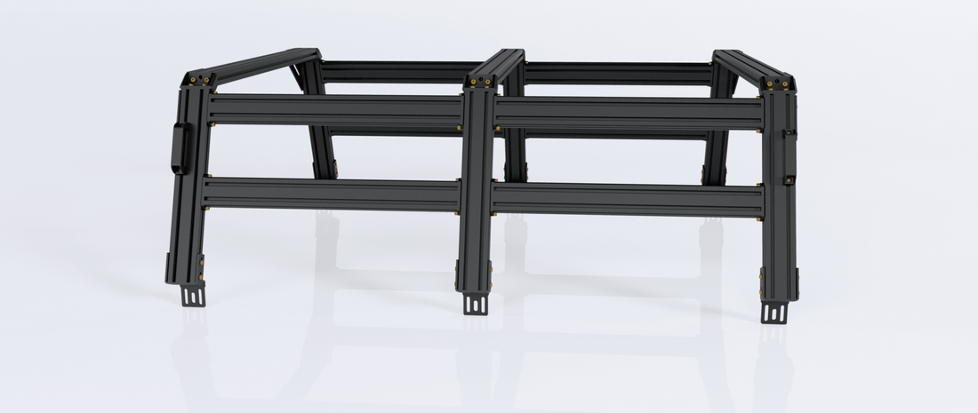 XTR3 Bed Rack for Retrax XR Cover - Dodge Ram HD - Tapered Bed – Live ...