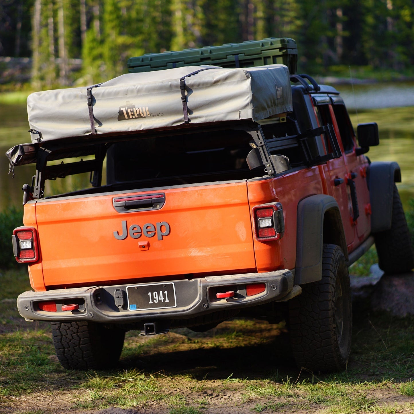 Xtrusion Overland XTR1 XTR1 Bed Rack for Jeep Gladiator